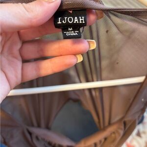 Ijoah Brown Prom Dress